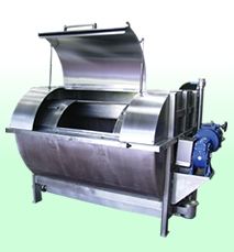 Rotary dyeing machines with drum, for dyeing, washing and bleaching man socks